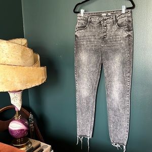 ROCKSTAR SUPER SKINNY HIGH RISE OLD NAVY JEANS SIZE 10